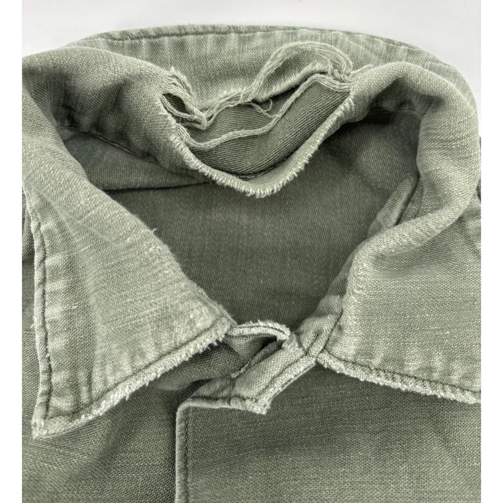 Vietnam Jacket OG-107 Coat US Army War Fatigue Cotton Sateen Vintage Green